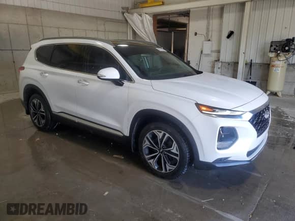 2019 Hyundai Santa Fe Limited with VIN 5NMS5CAA6KH134419, listed as a Copart auction lot 85585935 with 132,018 mi miles and Clean title. Bid and sale history available at DreamBid. Image 4.