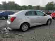 2013 Chevrolet Sonic LS with VIN 1G1JA5SH6D4157461, listed as a Copart auction lot 70907345 with 107,589 mi miles and Salvage title. Bid and sale history available at DreamBid. Image 3.