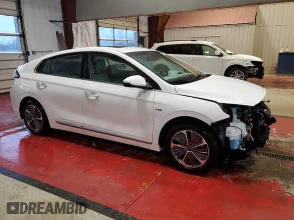 2020 Hyundai Ioniq Limited with VIN KMHCX5LD7LU225416, listed as a Copart auction lot 40221824 with 33,440 mi miles and . Bid and sale history available at DreamBid. Image 4.