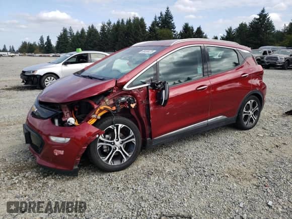2017 Chevrolet Bolt EV Premier z VIN 1G1FX6S0XH4158011, wystawiony jako Copart lot #68499473 z przebiegiem 71 484 mil mil oraz . Historia ofert i sprzedaży dostępna na DreamBid. Obrazek 1.