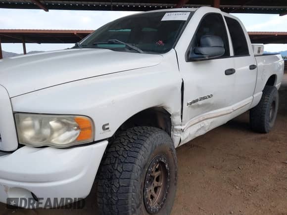 2004 Dodge 2500 SLT with VIN 3D7KU28CX4G236850, listed as a IAAI auction lot 42745925 with Not provided miles and . Bid and sale history available at DreamBid. Image 6.