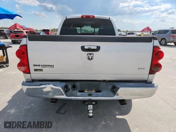 2007 Dodge 1500 ST with VIN 1D7HA18P57S153730, listed as a Copart auction lot 82303205 with Not provided miles and Clean title. Bid and sale history available at DreamBid. Image 6.