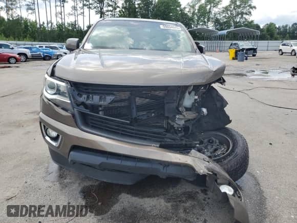 2016 Chevrolet Colorado 2WD Z71 with VIN 1GCGSDE37G1184862, listed as a Copart auction lot 59034045 with 119,823 mi miles and Salvage title. Bid and sale history available at DreamBid. Image 5.