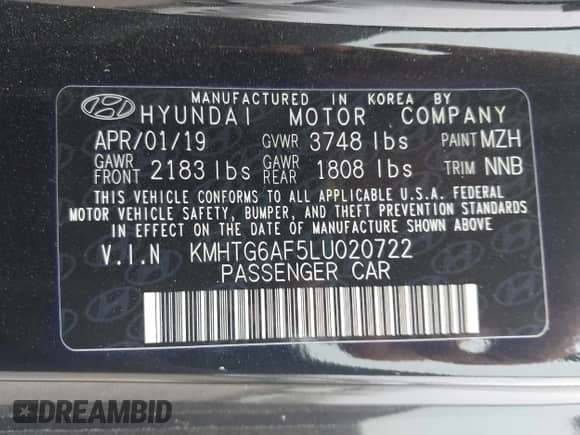 2020 Hyundai Veloster 2.0 с VIN KMHTG6AF5LU020722, выставлен на аукционе IAAI как лот 43140279 с пробегом 39 220 миль миль и . История ставок и продаж доступна на DreamBid. Изображение 9.