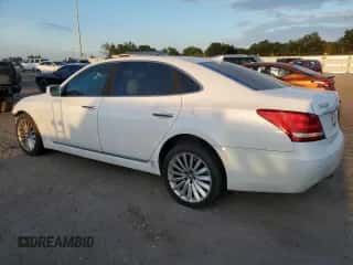 2014 Hyundai Equus Ultimate z VIN KMHGH4JHXEU090109, wystawiony jako Copart lot #72704744 z przebiegiem 148 493 mil mil oraz Szkoda całkowita • Salvage title. Historia ofert i sprzedaży dostępna na DreamBid. Obrazek 2.