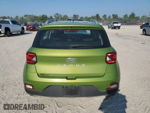 2023 Hyundai Venue SEL with VIN KMHRC8A30PU247202, listed as a Copart auction lot 70917354 with 23,613 mi miles and Salvage title. Bid and sale history available at DreamBid. Image 6.