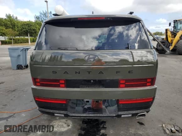 2024 Hyundai Santa Fe Calligraphy с VIN 5NMP54GL3RH058690, выставлен на аукционе Copart как лот 85148974 с пробегом 152 миль миль и Списание • Salvage title. История ставок и продаж доступна на DreamBid. Изображение 6.