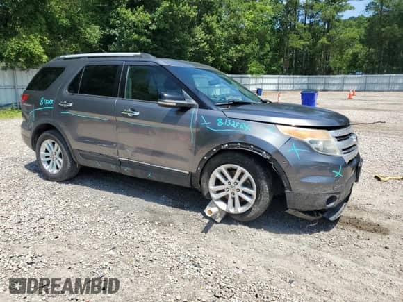 2011 Ford Explorer XLT with VIN 1FMHK7D81BGA86592, listed as a Copart auction lot 59959275 with 190,330 mi miles and Salvage title. Bid and sale history available at DreamBid. Image 4.