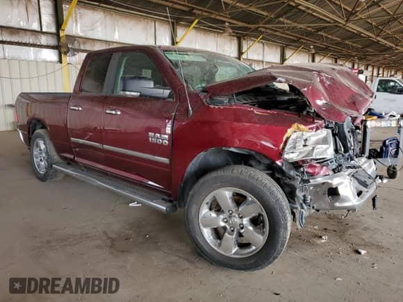 2017 Ram 1500 Big Horn z VIN 1C6RR7GG5HS590177, wystawiony jako Copart lot #62319775 z przebiegiem 65 032 mil mil oraz Szkoda całkowita • Salvage title. Historia ofert i sprzedaży dostępna na DreamBid. Obrazek 4.
