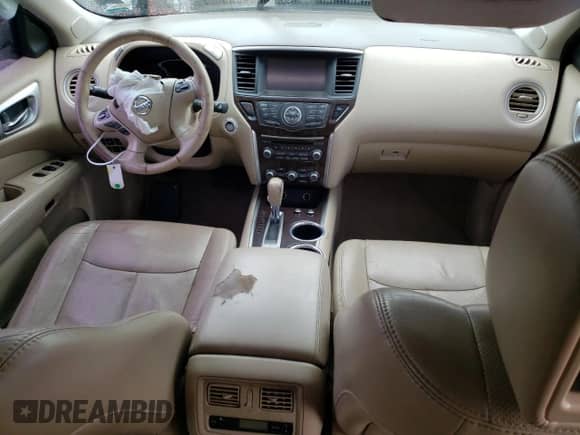 2014 Nissan Pathfinder SL Hybrid z VIN 5N1CR2MN1EC661185, wystawiony jako Copart lot #49223484 z przebiegiem 155 824 mil mil oraz Szkoda całkowita • Salvage title. Historia ofert i sprzedaży dostępna na DreamBid. Obrazek 8.