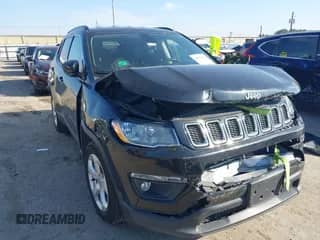 2020 Jeep Compass Latitude with VIN 3C4NJCBB7LT133977, listed as a IAAI auction lot 40950290 with 71,428 mi miles and . Bid and sale history available at DreamBid. Image 1.