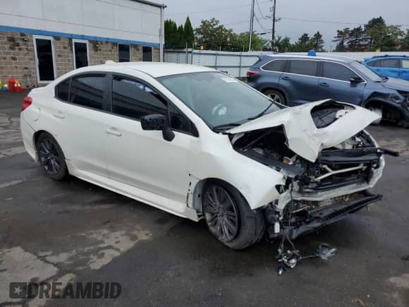 2021 Subaru WRX with VIN JF1VA1A65M9809464, listed as a Copart auction lot 67266665 with 48,262 mi miles and Salvage title. Bid and sale history available at DreamBid. Image 4.