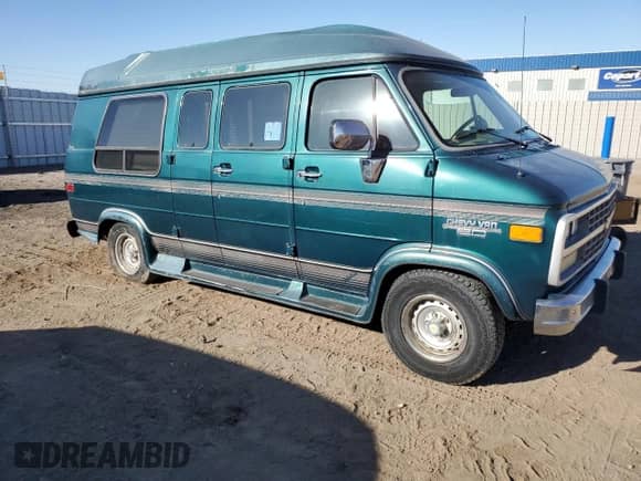 1995 Chevrolet Chevy Van с VIN 1GBEG25K3SF249372, выставлен на аукционе Copart как лот 72284224 с пробегом 72 331 миль миль и Чистый • Clean title. История ставок и продаж доступна на DreamBid. Изображение 4.