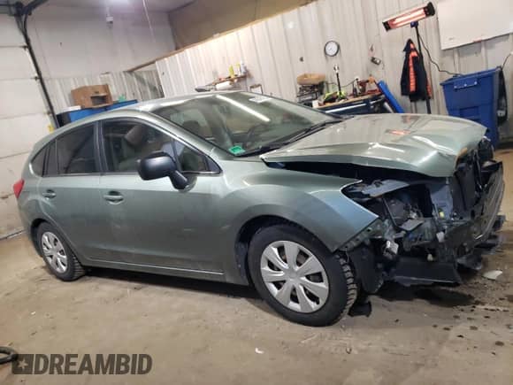 2014 Subaru Impreza 2.0i with VIN JF1GPAA63E9326029, listed as a Copart auction lot 48245185 with 108,400 mi miles and Salvage title. Bid and sale history available at DreamBid. Image 4.