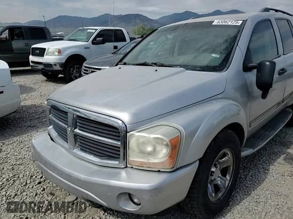 2004 Dodge Durango Limited with VIN 1D8HB58D44F171887, listed as a Copart auction lot 63062125 with 191,470 mi miles and Salvage title. Bid and sale history available at DreamBid. Image 14.