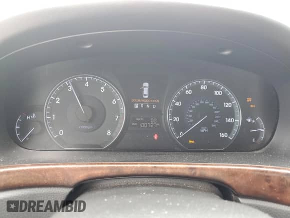 2012 Hyundai Equus Signature с VIN KMHGH4JH6CU053216, выставлен на аукционе Copart как лот 73112954 с пробегом 100 727 миль миль и Списание • Salvage title. История ставок и продаж доступна на DreamBid. Изображение 9.
