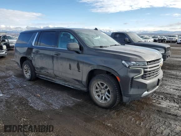 2021 Chevrolet Suburban LT с VIN 1GNSKCKD5MR231506, выставлен на аукционе Copart как лот 47370915 с пробегом 65 662 миль миль и Списание • Salvage title. История ставок и продаж доступна на DreamBid. Изображение 4.