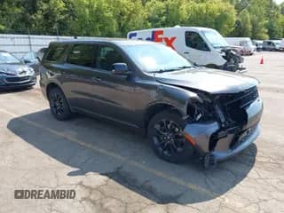 2021 Dodge Durango GT Plus with VIN 1C4RDJDG0MC663243, listed as a IAAI auction lot 43175541 with 65,215 mi miles and . Bid and sale history available at DreamBid. Image 1.