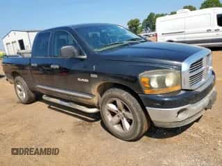 2008 Dodge 1500 SLT z VIN 1D7HA18208S552566, wystawiony jako Copart lot #80294345 z przebiegiem 265 114 mil mil oraz Czysty tytuł • Clean title. Historia ofert i sprzedaży dostępna na DreamBid. Obrazek 4.