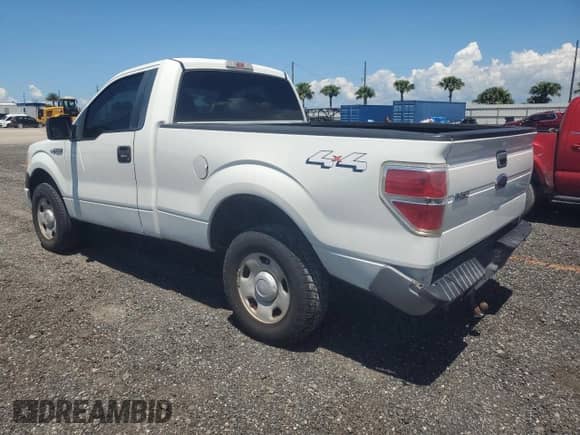 2009 Ford F-150 XL with VIN 1FTRF14W79KA89495, listed as a Copart auction lot 68502455 with 189,992 mi miles and Salvage title. Bid and sale history available at DreamBid. Image 2.