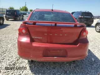 2013 Dodge Avenger SE V6 z VIN 1C3CDZAG4DN541423, wystawiony jako Copart lot #59322844 z przebiegiem 145 126 mil mil oraz Szkoda całkowita • Salvage title. Historia ofert i sprzedaży dostępna na DreamBid. Obrazek 6.