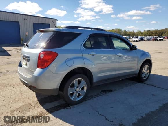 2014 Chevrolet Equinox LT with VIN 2GNFLFEK8E6383528, listed as a Copart auction lot 85391645 with 141,531 mi miles and Salvage title. Bid and sale history available at DreamBid. Image 3.