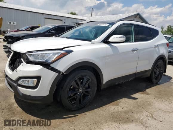 2015 Hyundai Santa Fe с VIN 5XYZW4LA4FG238521, выставлен на аукционе Copart как лот 56518735 с пробегом 175 454 миль миль и Списание • Salvage title. История ставок и продаж доступна на DreamBid. Изображение 1.