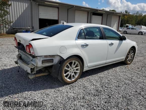 2012 Chevrolet Malibu LTZ with VIN 1G1ZG5E73CF131472, listed as a Copart auction lot 85356735 with 142,889 mi miles and Salvage title. Bid and sale history available at DreamBid. Image 3.