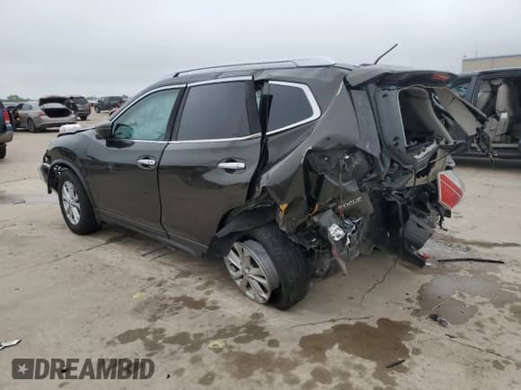 2016 Nissan Rogue SV with VIN KNMAT2MT7GP640638, listed as a Copart auction lot 61145035 with Not provided miles and Salvage title. Bid and sale history available at DreamBid. Image 2.