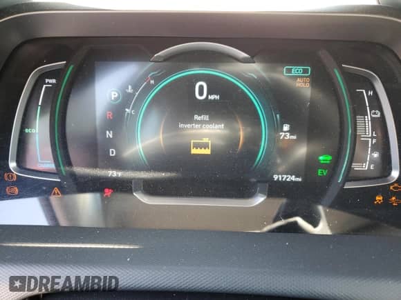 2020 Hyundai Ioniq SEL с VIN KMHC85LC0LU235631, выставлен на аукционе Copart как лот 59211885 с пробегом 91 724 миль миль и Списание • Salvage title. История ставок и продаж доступна на DreamBid. Изображение 9.