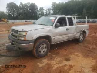 2005 Chevrolet Silverado 1500 LS z VIN 1GCEK19T35E208631, wystawiony jako Copart lot #66189615 z przebiegiem Nie podano mil oraz Szkoda całkowita • Salvage title. Historia ofert i sprzedaży dostępna na DreamBid. Obrazek 1.