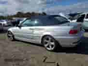 2004 BMW 3 Series 325Ci with VIN WBABW33424PL30949, listed as a Copart auction lot 86642235 with 58,752 mi miles and Clean title. Bid and sale history available at DreamBid. Image 2.