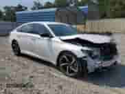 2022 Honda Accord Sport с VIN 1HGCV1F36NA124119, выставлен на аукционе Copart как лот 81298945 с пробегом 59 604 миль миль и Списание • Salvage title. История ставок и продаж доступна на DreamBid. Изображение 4.