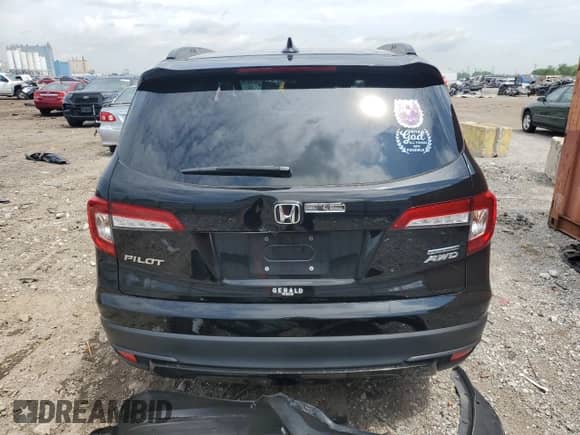 2021 Honda Pilot Special Edition с VIN 5FNYF6H21MB041755, выставлен на аукционе Copart как лот 62563875 с пробегом 53 835 миль миль и Списание • Salvage title. История ставок и продаж доступна на DreamBid. Изображение 6.