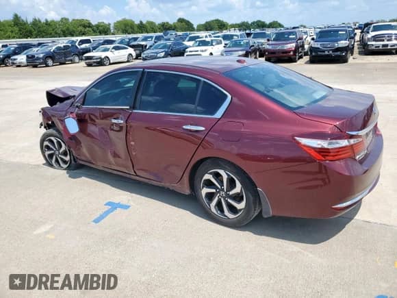 2016 Honda Accord EX-L with VIN 1HGCR2F85GA014347, listed as a Copart auction lot 69808075 with Not provided miles and Salvage title. Bid and sale history available at DreamBid. Image 2.