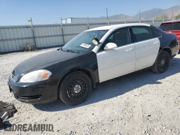 2007 Chevrolet Impala Police Police with VIN 2G1WS55R079186110, listed as a Copart auction lot 67959525 with Not provided miles and Clean title. Bid and sale history available at DreamBid. Image 1.