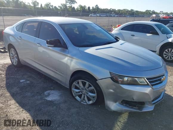 2016 Chevrolet Impala LT with VIN 2G1115S38G9186997, listed as a IAAI auction lot 43350747 with 192,693 mi miles and . Bid and sale history available at DreamBid. Image 1.
