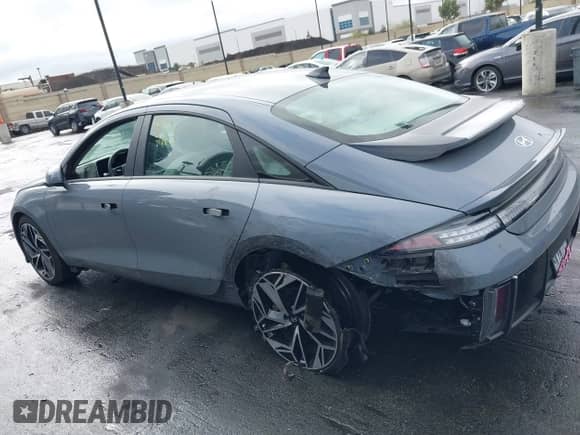 2024 Hyundai Ioniq 6 SEL with VIN KMHM34AA8RA061977, listed as a IAAI auction lot 41851674 with 8,907 mi miles and . Bid and sale history available at DreamBid. Image 15.