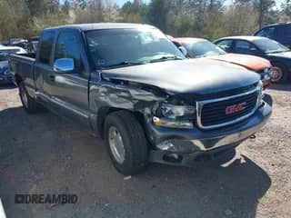 2002 GMC Sierra 1500 SLE with VIN 2GTEC19T721324585, listed as a IAAI auction lot 41738750 with 103,048 mi miles and . Bid and sale history available at DreamBid. Image 1.