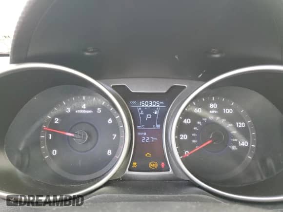 2013 Hyundai Veloster w/Black Int с VIN KMHTC6AD5DU178389, выставлен на аукционе Copart как лот 80652785 с пробегом 150 305 миль миль и Списание • Salvage title. История ставок и продаж доступна на DreamBid. Изображение 9.