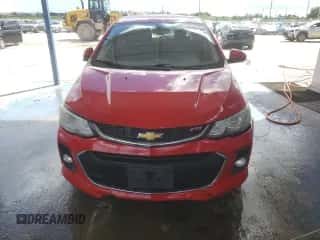 2017 Chevrolet Sonic LT with VIN 1G1JD6SB5H4142044, listed as a Copart auction lot 82032405 with 116,008 mi miles and Salvage title. Bid and sale history available at DreamBid. Image 5.