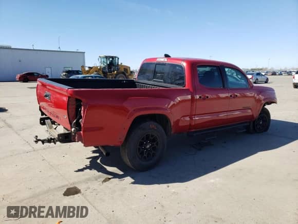 2020 Toyota Tacoma SR5 с VIN 3TMBZ5DN5LM026225, выставлен на аукционе Copart как лот 48019185 с пробегом 82 991 миль миль и Списание • Salvage title. История ставок и продаж доступна на DreamBid. Изображение 3.