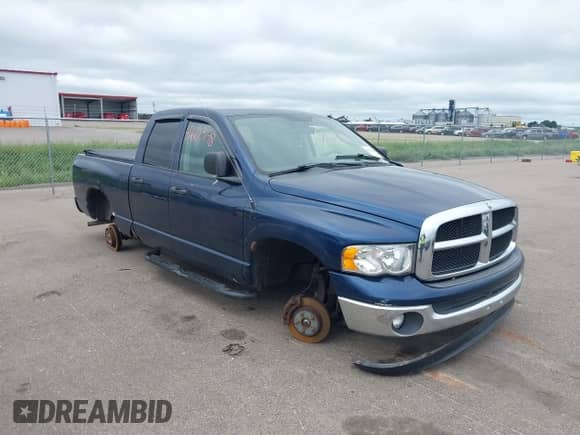2005 Dodge 1500 SLT with VIN 1D7HU18D25S122218, listed as a IAAI auction lot 42603148 with 247,231 mi miles and . Bid and sale history available at DreamBid. Image 1.