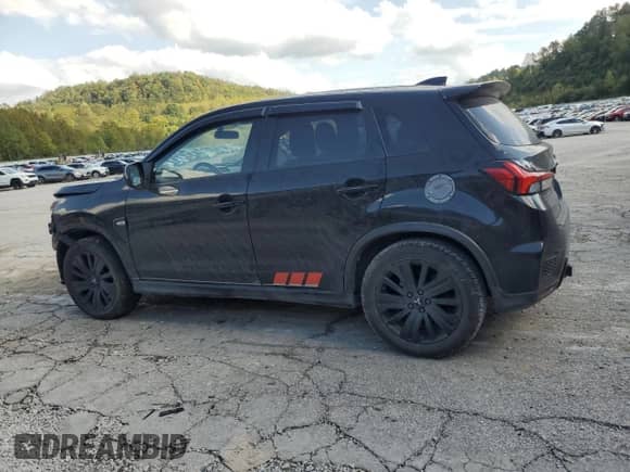 2020 Mitsubishi Outlander ES with VIN JA4AR3AU2LU020187, listed as a Copart auction lot 81182715 with 88,226 mi miles and Salvage title. Bid and sale history available at DreamBid. Image 2.