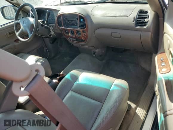 2002 Toyota Tundra Limited with VIN 5TBBT48172S298091, listed as a Copart auction lot 81839095 with 191,659 mi miles and Salvage title. Bid and sale history available at DreamBid. Image 8.