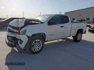 2018 Chevrolet Colorado 4WD Work Truck with VIN 1GCHTBEA2J1193724, listed as a Copart auction lot 61873585 with 144,867 mi miles and Salvage title. Bid and sale history available at DreamBid. Image 1.