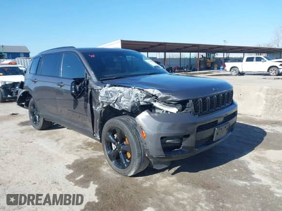 2023 Jeep Grand Cherokee Altitude with VIN 1C4RJKAG4P8855050, listed as a IAAI auction lot 41394806 with 33,990 mi miles and . Bid and sale history available at DreamBid. Image 1.
