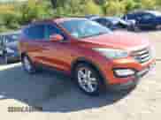 2013 Hyundai Santa Fe Sport with VIN 5XYZU3LA3DG033835, listed as a IAAI auction lot 43258950 with 103,699 mi miles and . Bid and sale history available at DreamBid. Image 1.