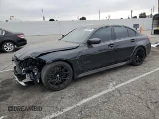 2024 BMW M3 Competition xDrive с VIN WBS43AY0XRFS41778, выставлен на аукционе Copart как лот 61949305 с пробегом 13 129 миль миль и Списание • Salvage title. История ставок и продаж доступна на DreamBid. Изображение 1.
