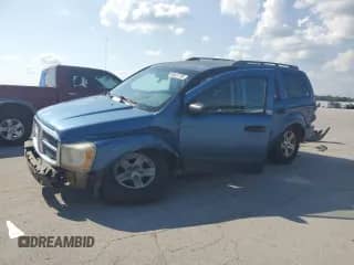 2005 Dodge Durango SLT with VIN 1D4HD48N25F583516, listed as a Copart auction lot 66357785 with 199,936 mi miles and Clean title. Bid and sale history available at DreamBid. Image 1.